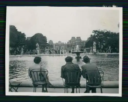 10x Foto Reise nach Paris Frankreich mit unserem Volkswagen VW Brezel Käfer 1952