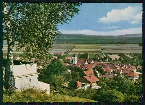 Foto AK Lottstetten Dorf Stadt im Lr. Waldshut Teilansicht mit Kirche