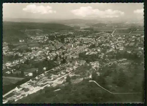 Foto AK Jestetten Dorf Stadt im Lr. Waldshut in Baden Fliegeraufnahme Luftbild