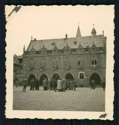 6x Foto Goslar am Harz, Marktplatz, Hotel Kaiserworth uvm. 1939