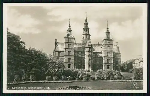 Foto AK 5x alte Postkarte København Kopenhagen Kronborg Dänemark Schloss uvm.