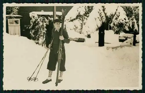 Foto Sachsen Thüringen Oberhof 1934-35 Personen Portrait und vieles mehr