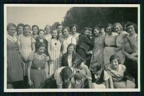 12x Foto Mädchen junge Damen mit Zöpfe Jungs Thüringen 1933-34