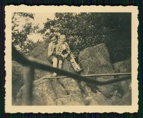 12x Foto Mädchen junge Damen mit Zöpfe Jungs Thüringen 1933-34