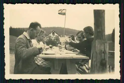 2x Foto Mortelgrund Sayda Erzgebirge Deutsche Jugendherberge Schulungslager 1934