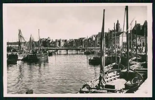 3x Foto AK  Le Croisic Loire Atlantique, Fischer im Hafen Promenade uvm.