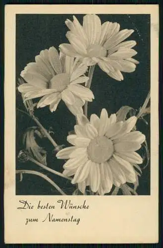 7x AK mit Blumen als Feldpost 1940-41 gelaufen