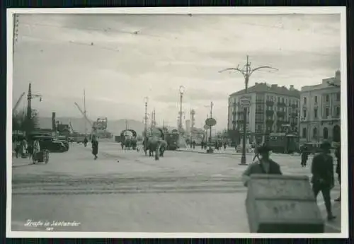 3x Foto 15x10cm Kaiserliche Marine Santander Hafenstadt Golf von Biskaya Spanien