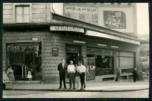 Foto AK Meaux Seine-et-Marne Île-de-France Café Restaurant in der Stadt 1950