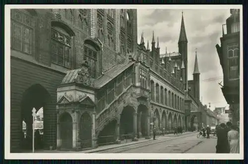 Foto AK alte Ansichtskarte Postkarte Motive Lübeck in Schleswig Holstein 1936-40