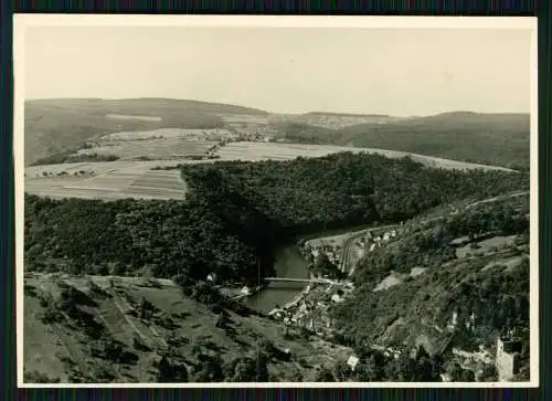 3x Foto Balduinstein an der Lahn Blick auf den Ort mit Schloss Schaumburg uvm.