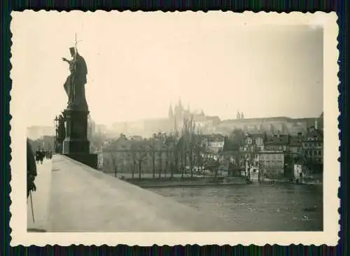 10x Foto Wehrmacht Prag Praha, diverse Ansichten 1939