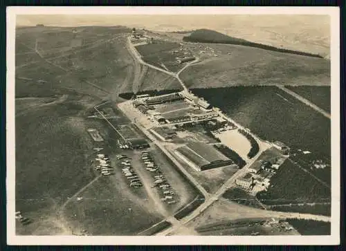 AK Gersfeld Rhön Wasserkuppe Fliegerhotel Fliegerschule Berggasthof 1941 gel.