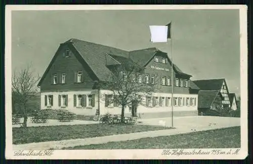 AK Hepsisau Weilheim Teck Schwäbische Alb Otto Hoffmeister Haus 1937 gelaufen