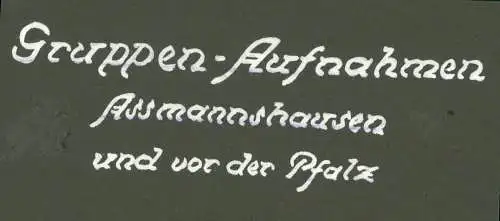6x Foto Remscheid-er Männer Gesangverein in Assmannshausen Rüdesheim Rhein 1932
