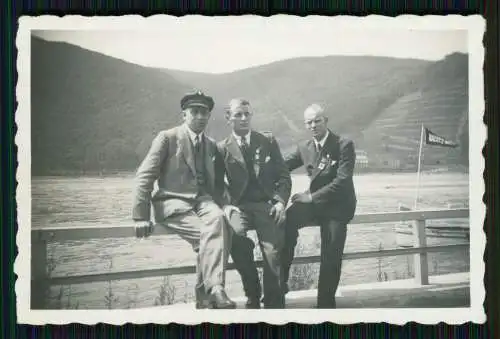 6x Foto Remscheid-er Männer Gesangverein in Assmannshausen Rüdesheim Rhein 1932