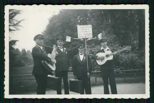 3x Foto Remscheid Männer Gesangverein in Frankfurt Main zum Sängerfest XI. 1932