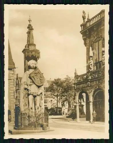 12x Foto Hansestadt Bremen diverse alte Ansichten um 1936 Hafen Schiffe Stadt