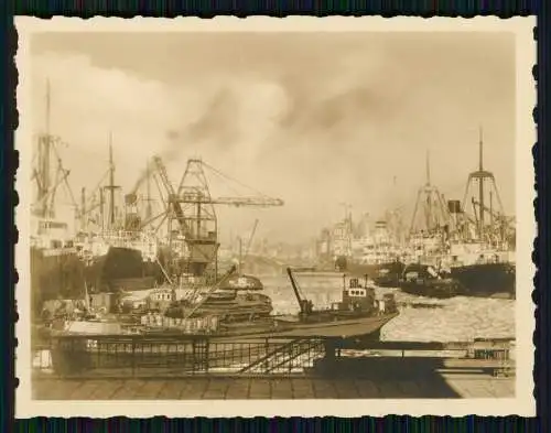 12x Foto Hansestadt Bremen diverse alte Ansichten um 1936 Hafen Schiffe Stadt