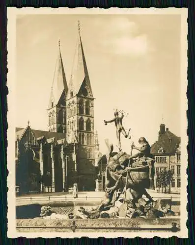 12x Foto Hansestadt Bremen diverse alte Ansichten um 1936 Hafen Schiffe Stadt