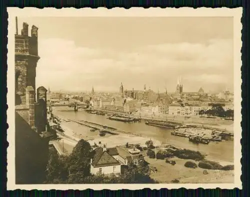 12x Foto Hansestadt Bremen diverse alte Ansichten um 1936 Hafen Schiffe Stadt