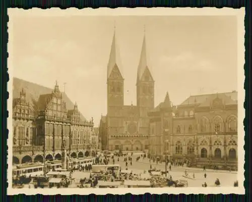 12x Foto Hansestadt Bremen diverse alte Ansichten um 1936 Hafen Schiffe Stadt