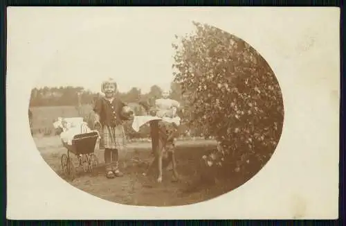 11x alte Foto AK unser Leben Zuhause Familie Tiere uvm diverse Aufnahmen 1910-20