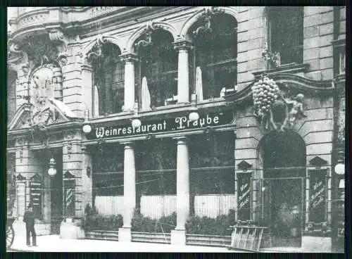 Repro Foto Berlin Mitte Gasthaus Weinrestaurant Traube Ernst Traube Leipzigerstr