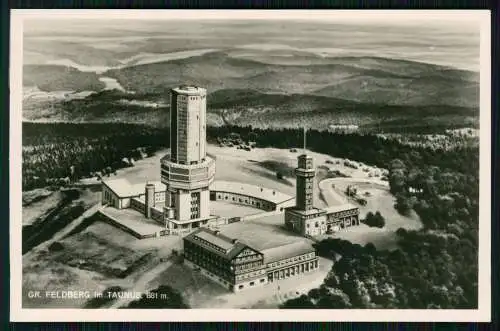 2x Foto AK Niederreifenberg Schmitten Taunus Großer Feldberg Fernseh UKW-Sender