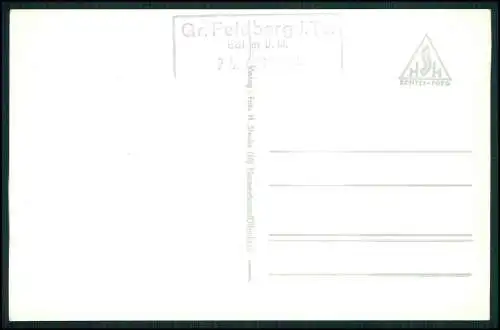 2x Foto AK Niederreifenberg Schmitten Taunus Großer Feldberg Fernseh UKW-Sender