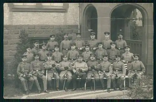 AK 1. WK Gruppe Soldaten Hugo Grün, Photograph, Bad Salzschlirf und Alsfeld 1916