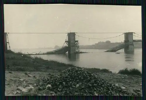 Foto 1. WK Orléans Loiret Brücke Maine-et-Loire Kriegszerstörung 1916-18