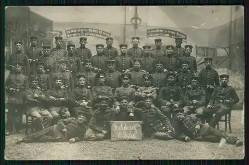 AK 1. WK Strasbourg Straßburg Elsass Bas Rhin Soldaten Feldpost 1914/15 gelaufen