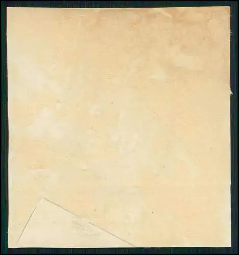 Orig. Zeichnung 10x9cm Hummel Wehrmacht Zeichner Volkstyp Portrait Mann Mütze