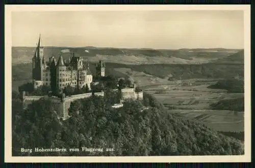 6x Foto und AK Reise Burg Hohenzollern Bisingen und Umgebung 1938