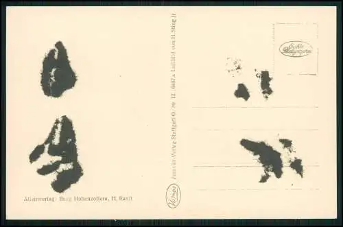 6x Foto und AK Reise Burg Hohenzollern Bisingen und Umgebung 1938