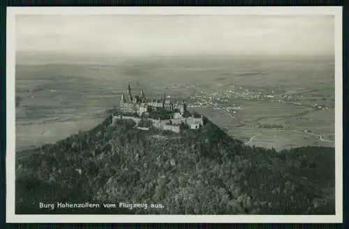 6x Foto und AK Reise Burg Hohenzollern Bisingen und Umgebung 1938