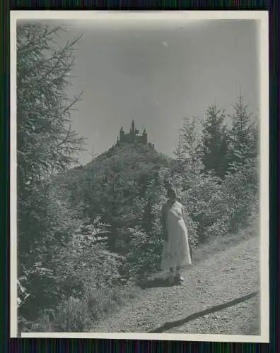 6x Foto und AK Reise Burg Hohenzollern Bisingen und Umgebung 1938