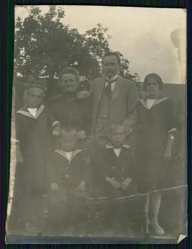 12x alte Foto 1925-35 Vornehme Familie großes Haus Militär Adel und Monarchie