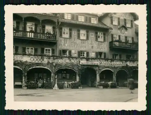Foto Oberammergau in Oberbayern, Hotel und Kurhaus Wittelsbach 1940