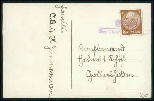 Foto AK Glückwunsch Konfirmation Konfirmand - Landpoststempel Westerwald 1934-36
