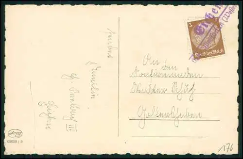 Foto AK Glückwunsch Konfirmation Konfirmand - Landpoststempel Westerwald 1934-36