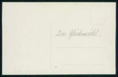 Foto AK Szene aus Das Glücksmädel - Theater und Filmschauspieler Bühne um 1930