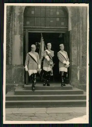 9x Foto Burschenschaft Studentika Hochzeit unter gekreuzten Klingen Kirche uvm.