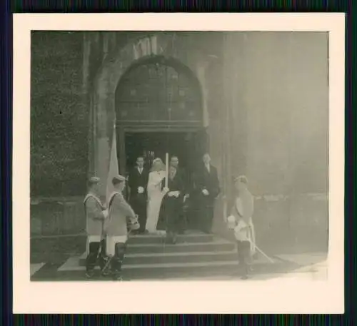 9x Foto Burschenschaft Studentika Hochzeit unter gekreuzten Klingen Kirche uvm.