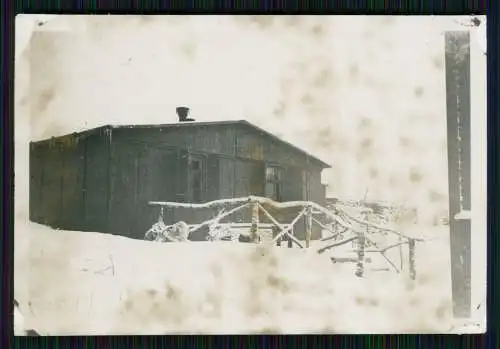 15x Foto Soldaten Wehrmacht Luftwaffe Weihnachten Baracke Winter viel Schnee