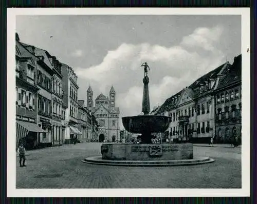 12x alte Foto Speyer am Rhein, diverse Ansichten vor 1945