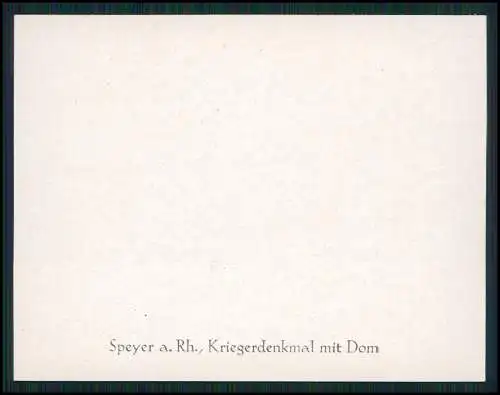 12x alte Foto Speyer am Rhein, diverse Ansichten vor 1945