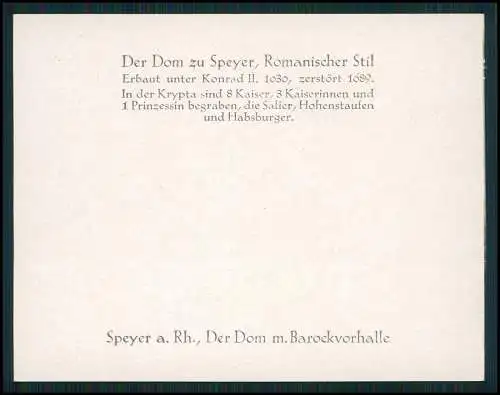 12x alte Foto Speyer am Rhein, diverse Ansichten vor 1945