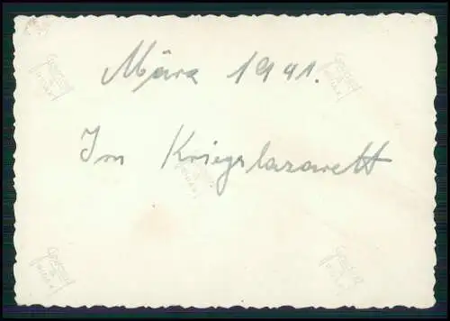 12x Foto Soldaten Wehrmacht Lazarett Kaiserin-Auguste-Viktoria G. Haus Berlin ?